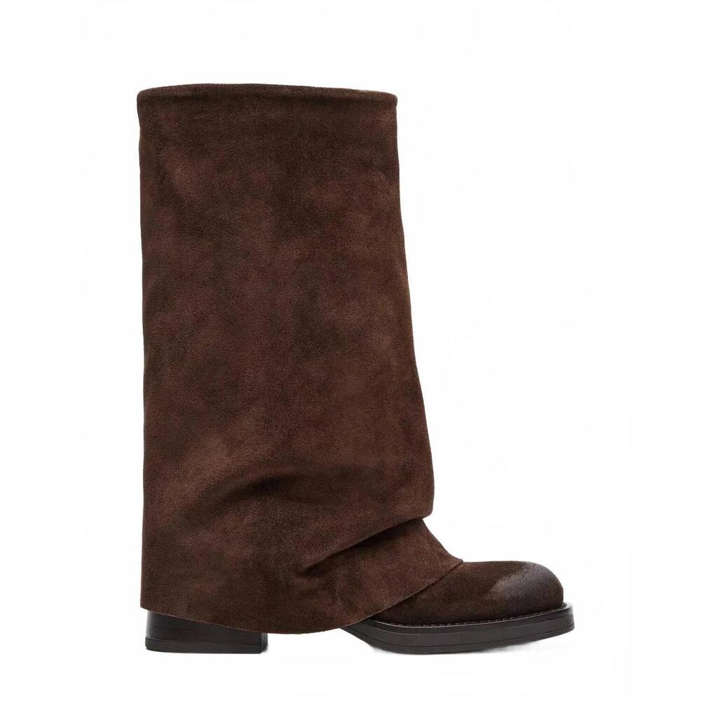 NEW STEVE MADDEN women's benton boot in brown suede